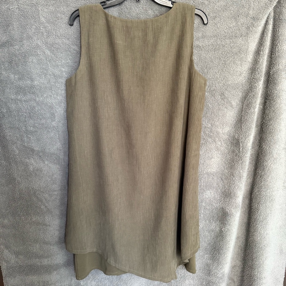 Pure Jill Olive Green Dress